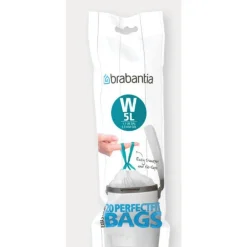 Brabantia PerfectFit Vuilniszakken Code W (5L) 20st