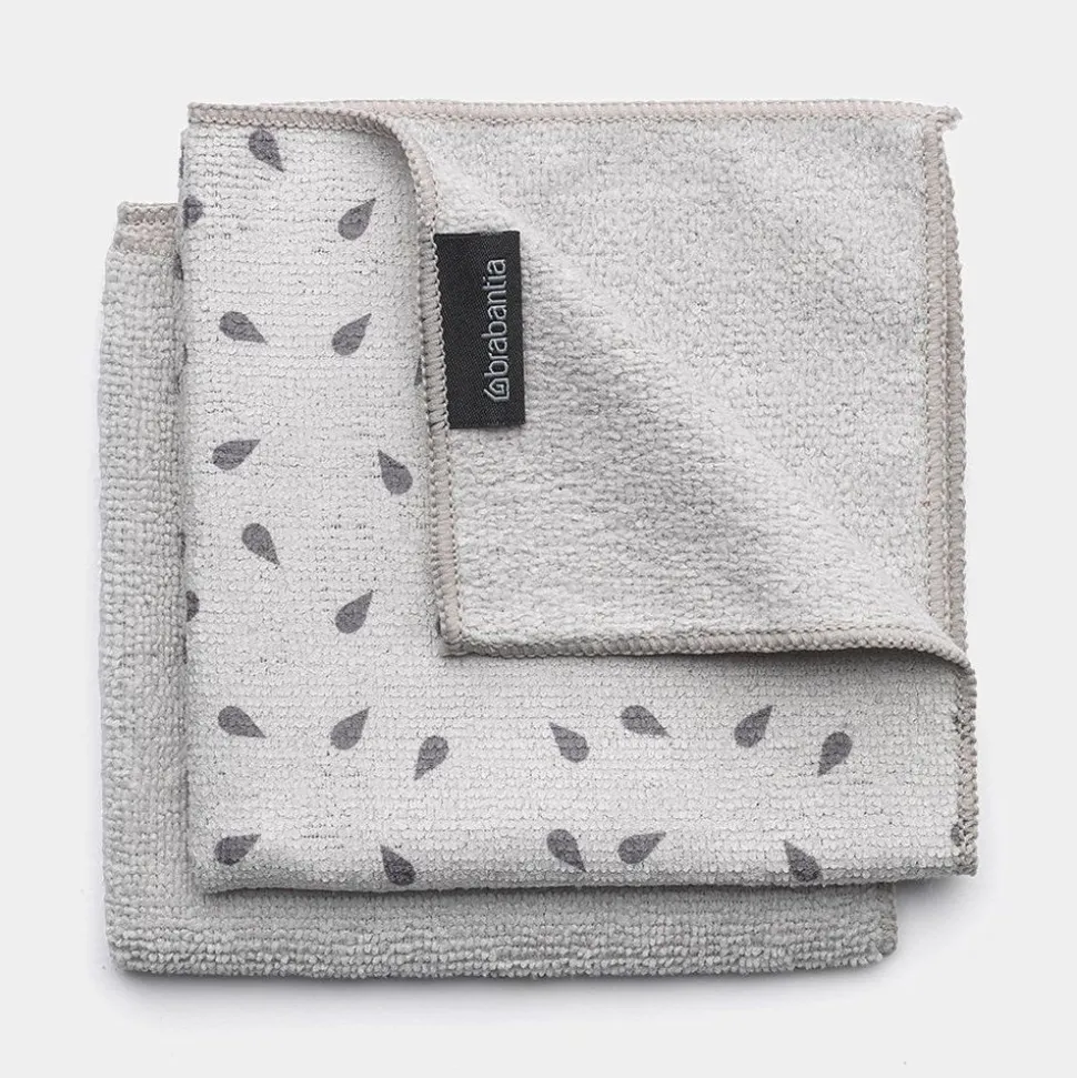 Brabantia Sinkside Microvezel Schoonmaakdoekjes 2st Light Grey