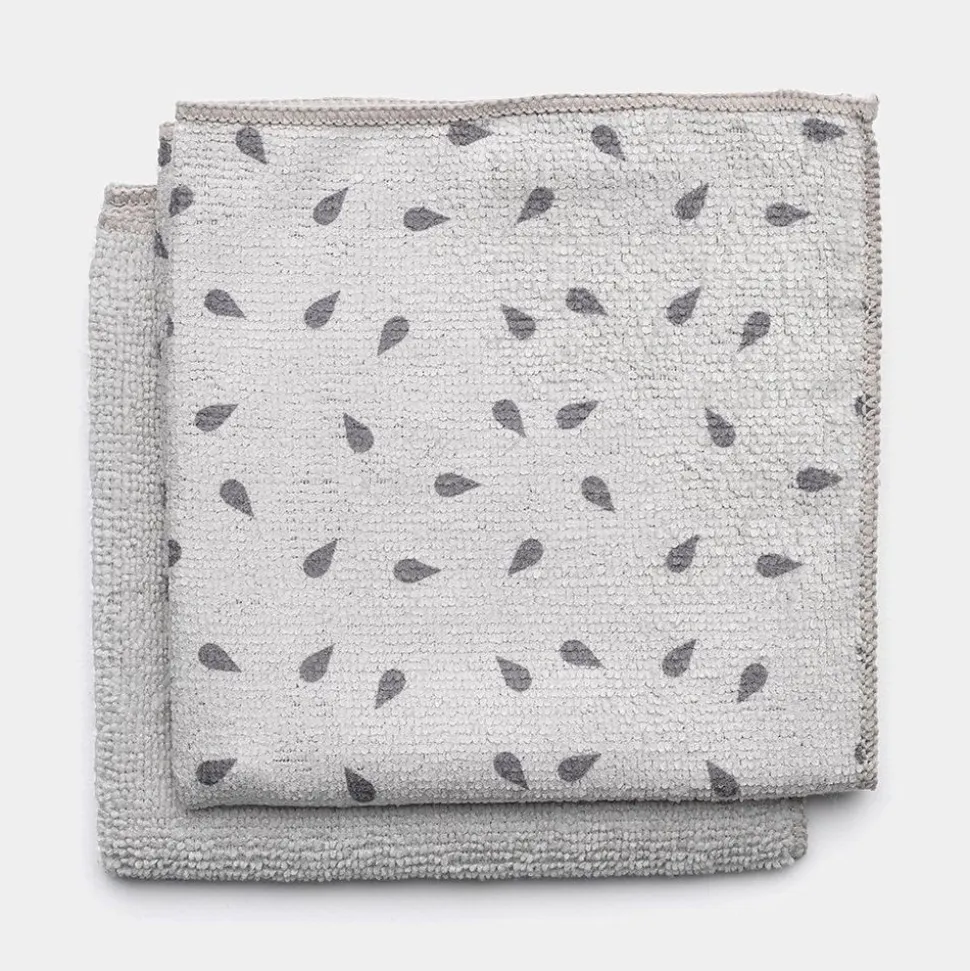 Brabantia Sinkside Microvezel Schoonmaakdoekjes 2st Light Grey
