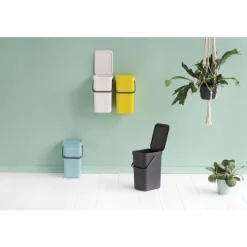 Brabantia Sort & Go Afvalemmer 12L Grijs