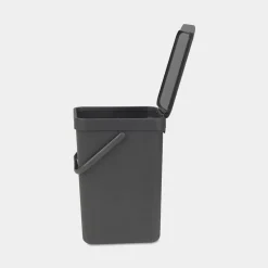 Brabantia Sort & Go Afvalemmer 12L Grijs