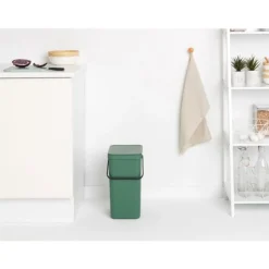 Brabantia Sort & Go afvalemmer 16 liter Fir Green
