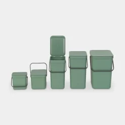 Brabantia Sort & Go afvalemmer 16 liter Fir Green