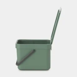 Brabantia Sort & Go afvalemmer 6 liter Fir Green
