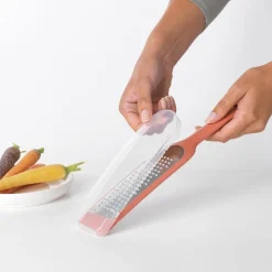 Brabantia Tasty+ Rasp grof met beschermhoes Terracotta Pink