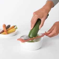 Brabantia Tasty+ Rasp grof met beschermhoes Terracotta Pink