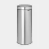 Brabantia Touch Bin New 30L Matt Steel Fingerprint Proof