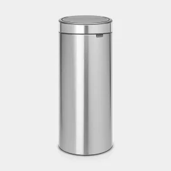 Brabantia Touch Bin New 30L Matt Steel Fingerprint Proof