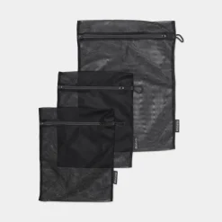 Brabantia Waszakjes in 2 maten, set van 5 Black