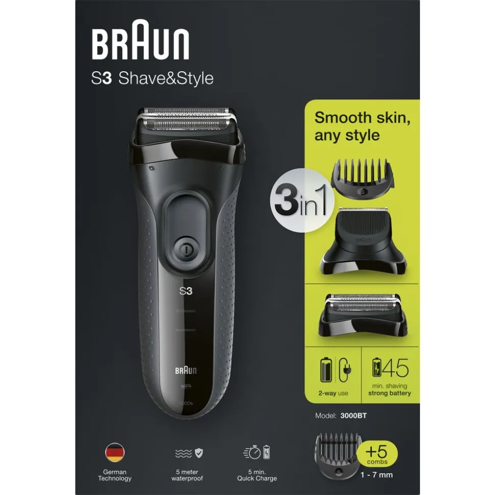 Braun BT3000S3 Series 3 Shave&Style