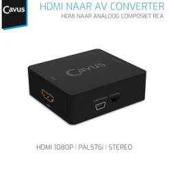 Cavus HDM Converter - HDMI naar AV Composiet