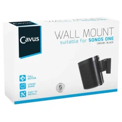 Cavus Muurbeugel voor Sonos ONE / ONE SL Zwart