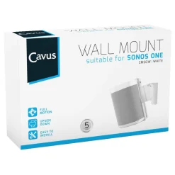 Cavus Muurbeugel voor Sonos ONE / ONE SL Wit