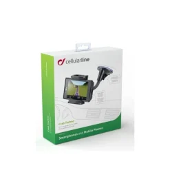 Cellularline Autohouder pilot techno dualfix zwart