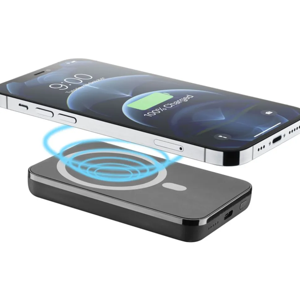 Cellularline Draadloze powerbank MAG 5000 Magsafe Zwart