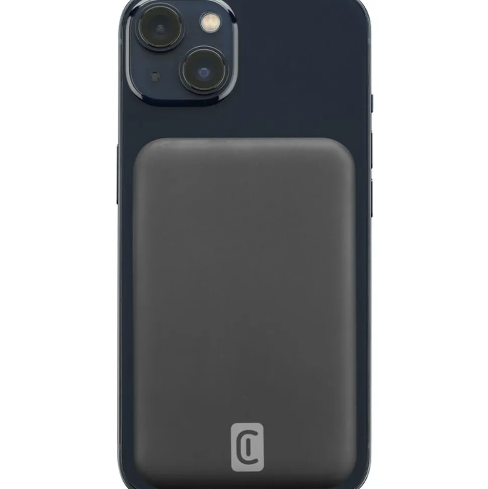 Cellularline Draadloze powerbank MAG 5000 Magsafe Zwart