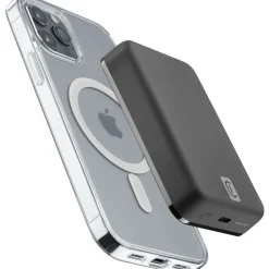 Cellularline Draadloze powerbank MAG 10000 Magsafe Zwart