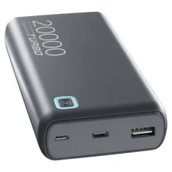 Cellularline Draagbare oplader 20000MAH Essence Turbo 20w PD Grijs