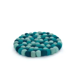 Cilio Lana onderzetter rond Azzurro