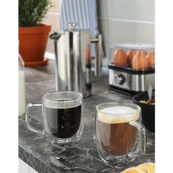 Cilio Veneto dubbelwandig koffieglas 0,25L 2delig