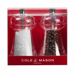 Cole & Mason Everyday Peper en Zoutmolenset in Acryl 11cm