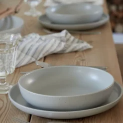 Costa Nova Pacifica by Casafina Soep/pastabord 22cm Oyster Grey