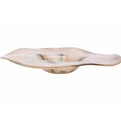 Cosy @ Home Schaal Oyster Lichtgrijs 38x38xh6cm Glas