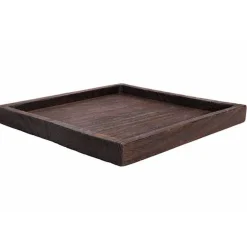 Cosy @ Home Schaal Zwart 30x30xh3cm Vierkant Hout
