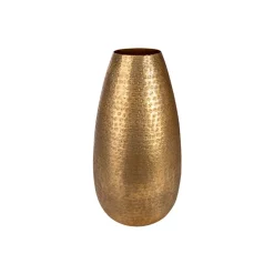 Cosy @ Home Vaas Goud 20x20xh40cm Rond Aluminium