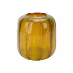 Cosy @ Home Vaas Groen 16x16xh17cm Andere Glas