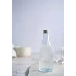 Cosy & Trendy Atla Fles 1l Natural Translucent D10,1xh28cm - Met Deksel