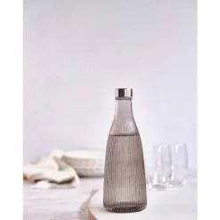 Cosy & Trendy Atla Fles 1l Smokey Grey D10,1xh28cm - Met Deksel