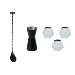Cosy & Trendy Cocktailset Set5 Ijsballenmakers Mengle Pel Barmaatje