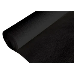 Cosy & Trendy for Professionals Ct Prof Tafelkleed Zwart 1,18x20m Papier - Gewafeld