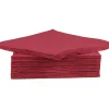 Cosy & Trendy for Professionals Ct Prof Serviet Tt S40 38x38cm Bordeaux Papier Textiel-touch