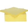 Cosy & Trendy for Professionals Ct Prof Serviet Tt S40 38x38cm Geel Papier Textiel-touch