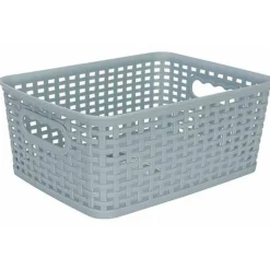 Cosy & Trendy Hozon Opbergmand Pastelblauw4,5l 24,5x18,5xh10cm Rechthoek