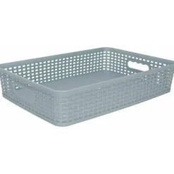 Cosy & Trendy Hozon Opbergmand Pastelblauw 7,5l 40x26,5xh8cm