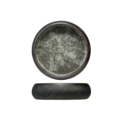 Cosy & Trendy Istra Schaaltje Grijs-groen D11,5xh4,3cm