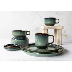 Cosy & Trendy Jade Soepkom Met Oor D12,5xh5cm