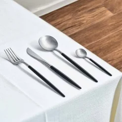 Cosy & Trendy Julia Bestekset 16pcs Vintage-black