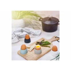 Cosy & Trendy Kupo Eierdopje Misty Grey Set 4 D6xh3.7cm - Melamine