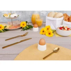 Cosy & Trendy Kupo Eierdopje Coconut Milk Set 4 D6xh3.7cm - Melamine
