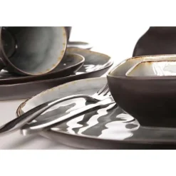 Cosy & Trendy Laguna Blue-grey Schaal 7,5x7,5xh3,8cm