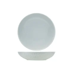 Cosy & Trendy Louis Grey Diep Bord D21,5xh4,8cm New Bone China