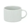 Cosy & Trendy Louis Grey Tas 22cl D8,4xh6,3cm New Bone China - Stapelbaar