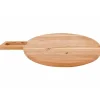 Cosy & Trendy Mimosa Serveerplank Acacia Rond 46,5x35 Xh1,5cm