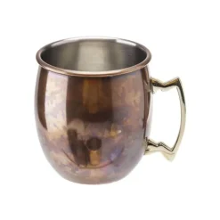 Cosy & Trendy Moscow Mug Drinkbeker Antiek Koper Look 8,5x10cm 45cl