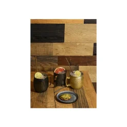 Cosy & Trendy Moscow Mug 10x8cm Zwart Gehamerd 45cl