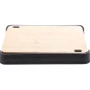 Cosy & Trendy Nero Snijplank Bamboo Met Pl. Dienblad In Zwarte Houder 38x25xh4.7cm